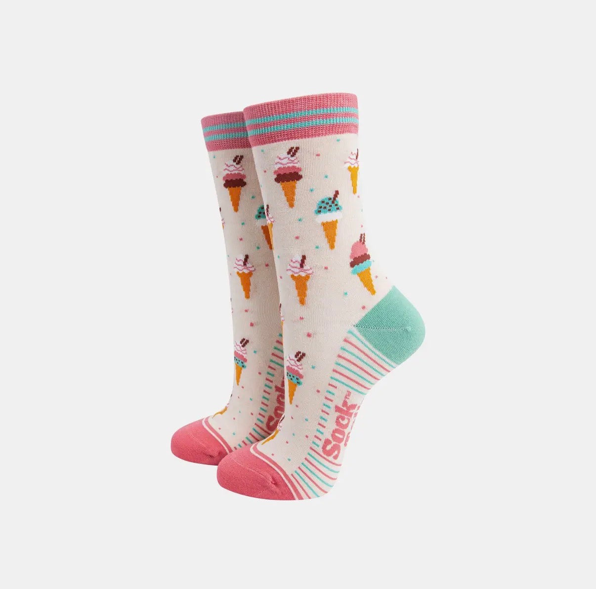ICE CREAM CONE BAMBOO SOCKS