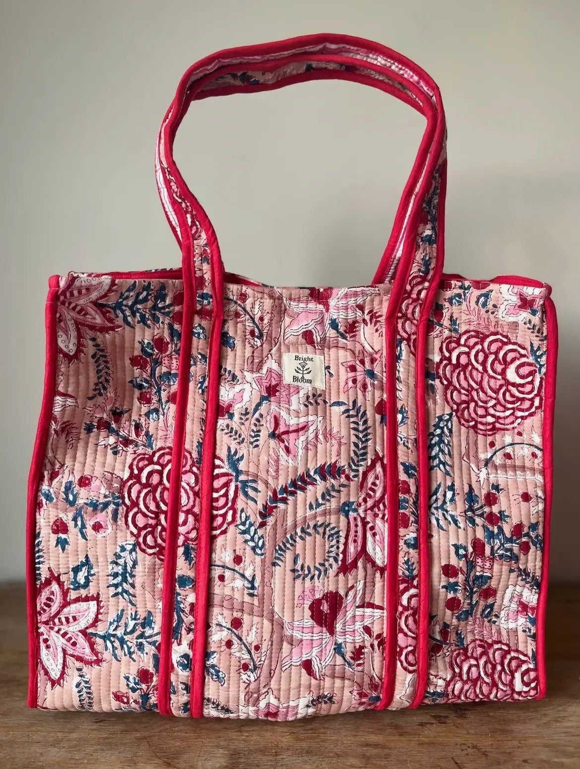 Large Tote Bag - Autumn Meadow