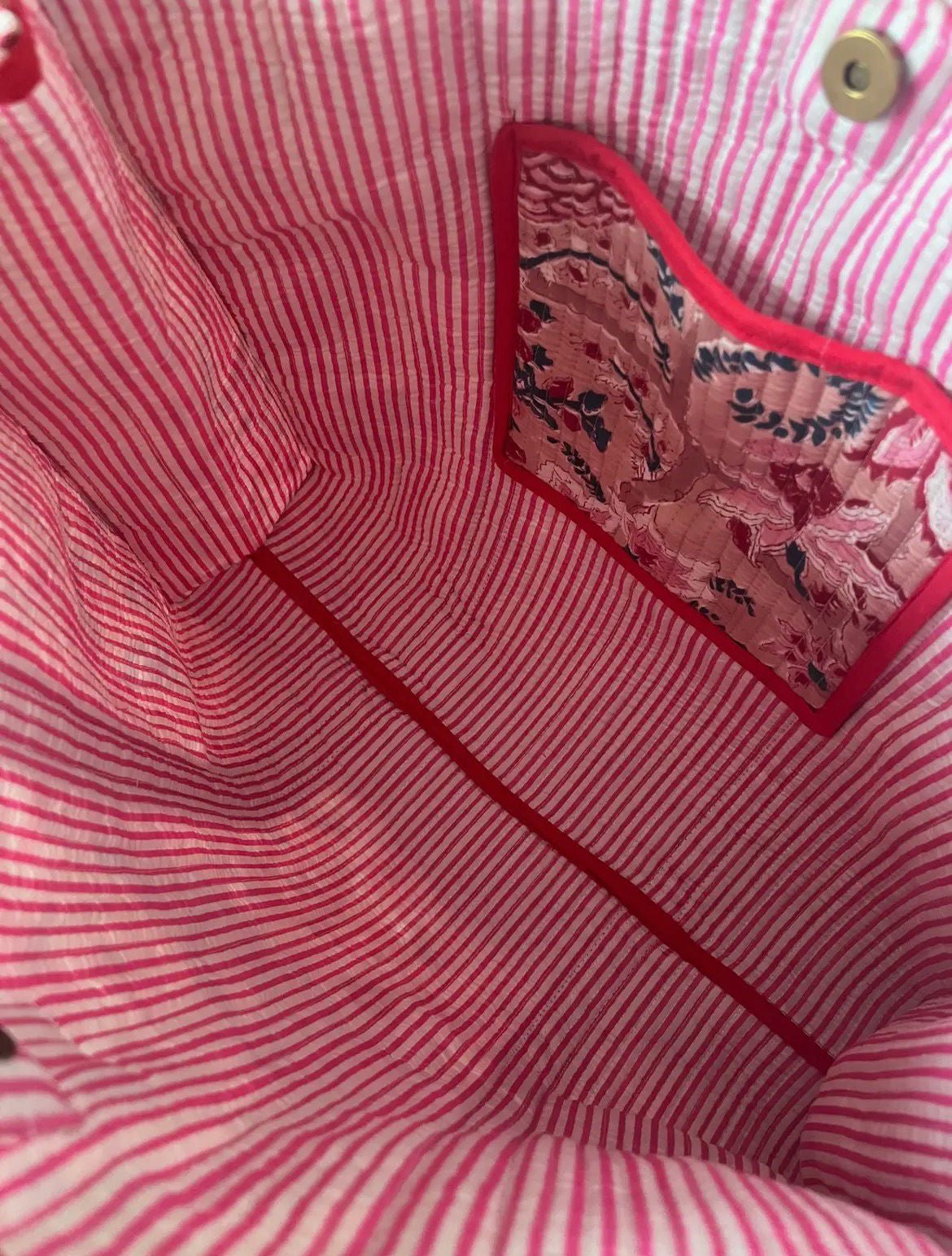 Large Tote Bag - Autumn Meadow