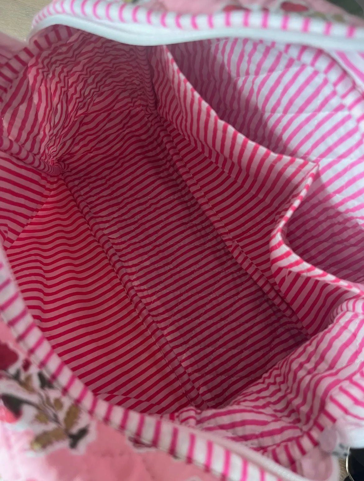 Large Wash Bag - Strawberry Field